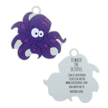 Oswald the Octopus Trackable Tag